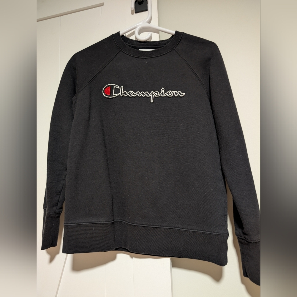 Champion Women's Black Pullover Sweater XS